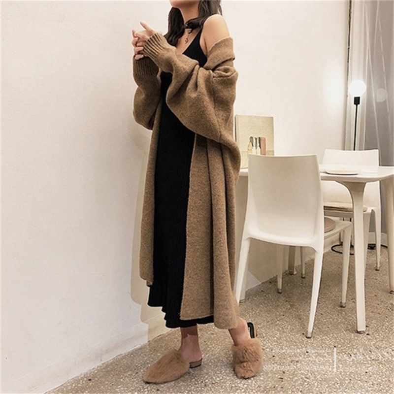 Female 2021 New Sweater Thick Long Cardigan Hot Winter Knitted Jacket Women's Clothing Vintage Y0m4 RVJ4
Female 2021 New Sweater Thick Long Cardigan Hot Winter Knitted Jacket Women's Clothing Vintage Y0m4 RVJ4