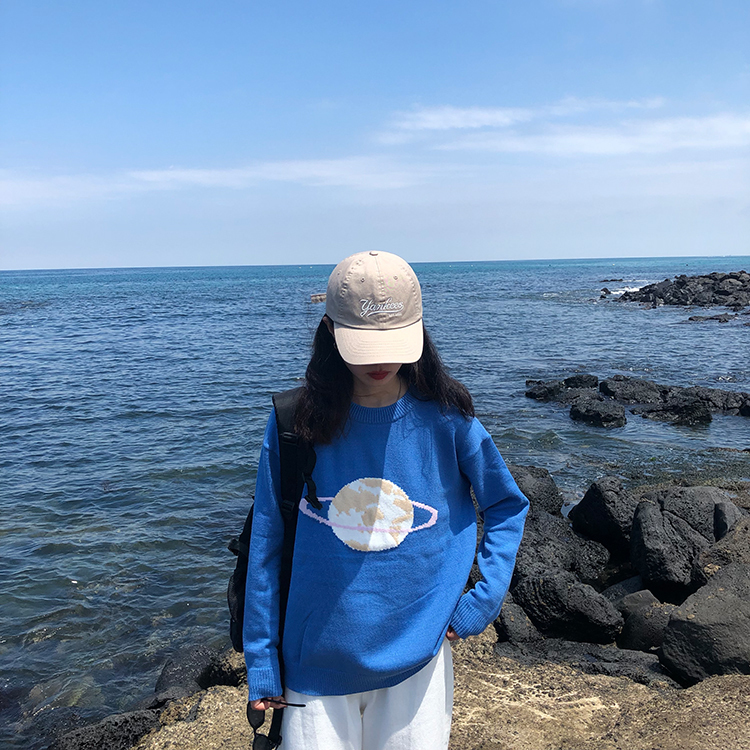 3 colors Korean style sweet Knitted warm Sweaters Women cartoon rabbit fur women sweaters and pullovers (F1376 201111wtt