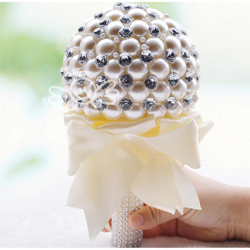 New Handmade Elegant Pearls Wedding Flowers Bouquet For Brides Decorative Flowers Bride Bridal Wedding Bouquets Accessories S-241, Pink
New Handmade Elegant Pearls Wedding Flowers Bouquet For Brides Decorative Flowers Bride Bridal Wedding Bouquets Accessories S-241, Pink