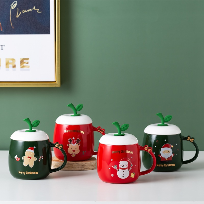 400ML Christmas Ceramic Mugs Coffee Cartoon Milk Cup Santa Claus Holiday Decorative Lovers coffee mug Gift, Red
400ML Christmas Ceramic Mugs Coffee Cartoon Milk Cup Santa Claus Holiday Decorative Lovers coffee mug Gift, Red