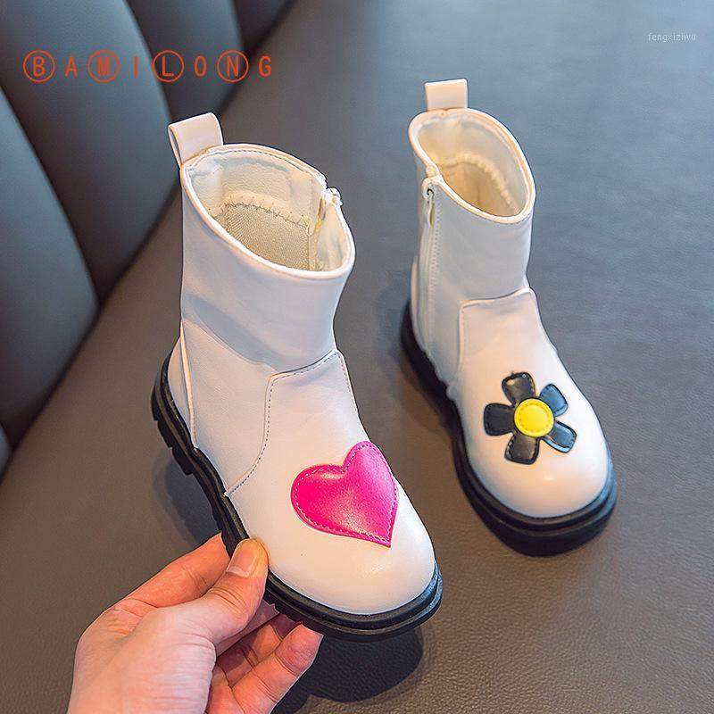 BAMILONG Girls Boots Autumn 2020 New Korean Love Flower Princess Shoes Children Leather Waterproof Short Boots B3351, Black
BAMILONG Girls Boots Autumn 2020 New Korean Love Flower Princess Shoes Children Leather Waterproof Short Boots B3351, Black