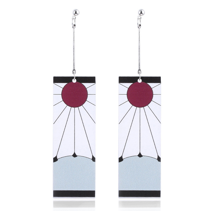 Anime Acrylic Drop Earrings Demon Slayer Kimetsu no Yaiba Blade of Ghost Earings For Women Men Cosplay Jewelry Accessories Gift
Anime Acrylic Drop Earrings Demon Slayer Kimetsu no Yaiba Blade of Ghost Earings For Women Men Cosplay Jewelry Accessories Gift