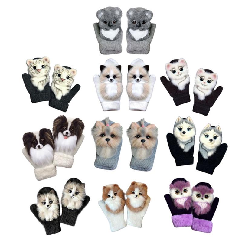 Cute 3D Fluffy Cartoon Animal Thermal Mittens Winter Knitted Gloves Women Men Running Gloves Windproof Thermal Warm Mittens D04
Cute 3D Fluffy Cartoon Animal Thermal Mittens Winter Knitted Gloves Women Men Running Gloves Windproof Thermal Warm Mittens D04
