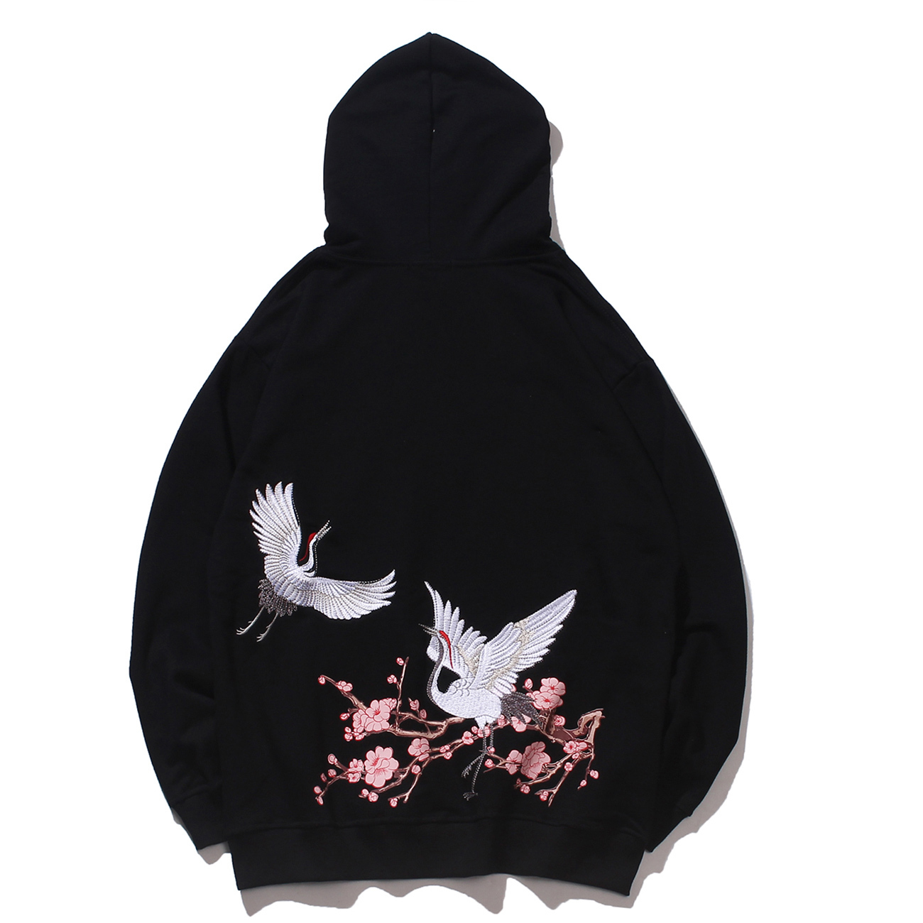 2021 New Hip Hop Streetwear Embroidery Crane Men Chinese Style Loose Black Harajuku Hoodie Sweatshirt Winter Pullover Mens Cotton Ptsi, White
2021 New Hip Hop Streetwear Embroidery Crane Men Chinese Style Loose Black Harajuku Hoodie Sweatshirt Winter Pullover Mens Cotton Ptsi, White