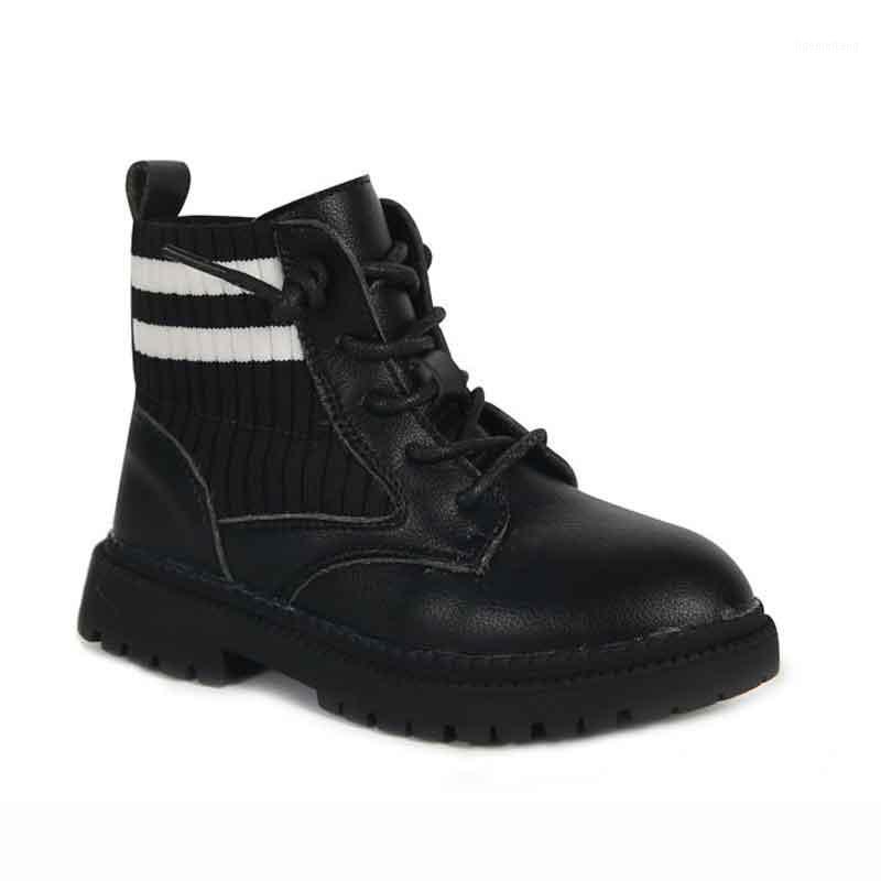 Boys Girls Leather Shoes High Top Socks Shoes All-match Thermal Slip-resistant Ankle Short Boots Spring Winter Rubber Flat Botas1, Black
Boys Girls Leather Shoes High Top Socks Shoes All-match Thermal Slip-resistant Ankle Short Boots Spring Winter Rubber Flat Botas1, Black