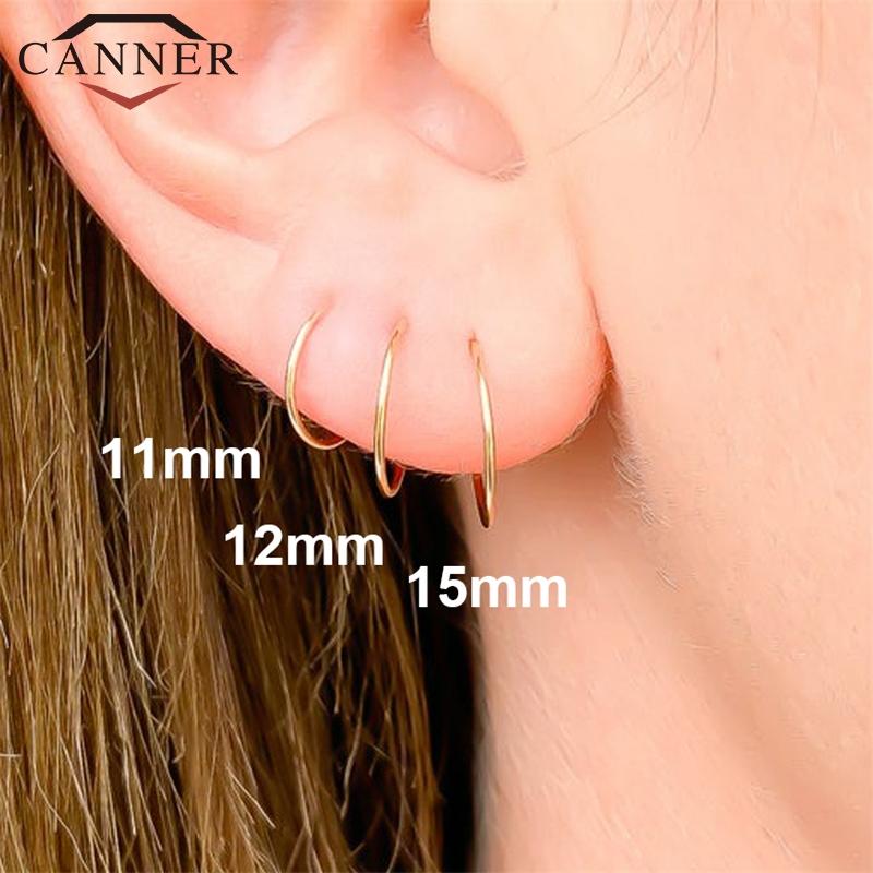 1 pair 925 Sterling Silver Hoop Earrings For Women Simple Mini Gold Silver color Hoop Earrings Ear Bone Buckle Circle
1 pair 925 Sterling Silver Hoop Earrings For Women Simple Mini Gold Silver color Hoop Earrings Ear Bone Buckle Circle