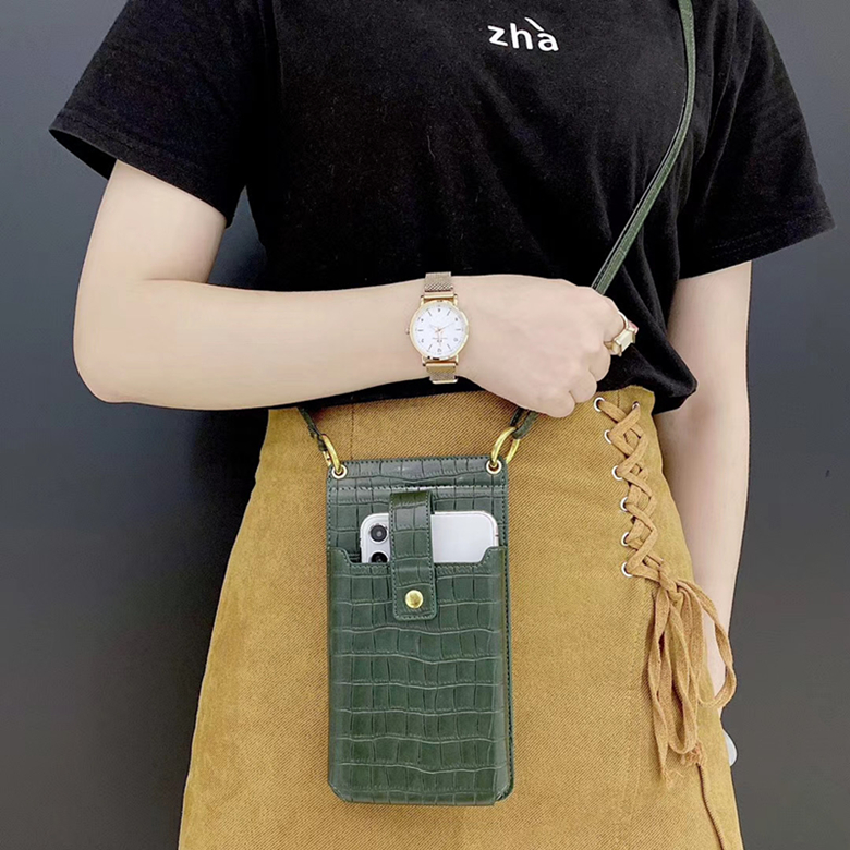 Universal Crossbody Bag Crocodile Grain Leather Messenger Tote Cosmetic Makeup Mirror Shoulder Handbag Wallet for iPhone Samsung LG Xiaomi
Universal Crossbody Bag Crocodile Grain Leather Messenger Tote Cosmetic Makeup Mirror Shoulder Handbag Wallet for iPhone Samsung LG Xiaomi