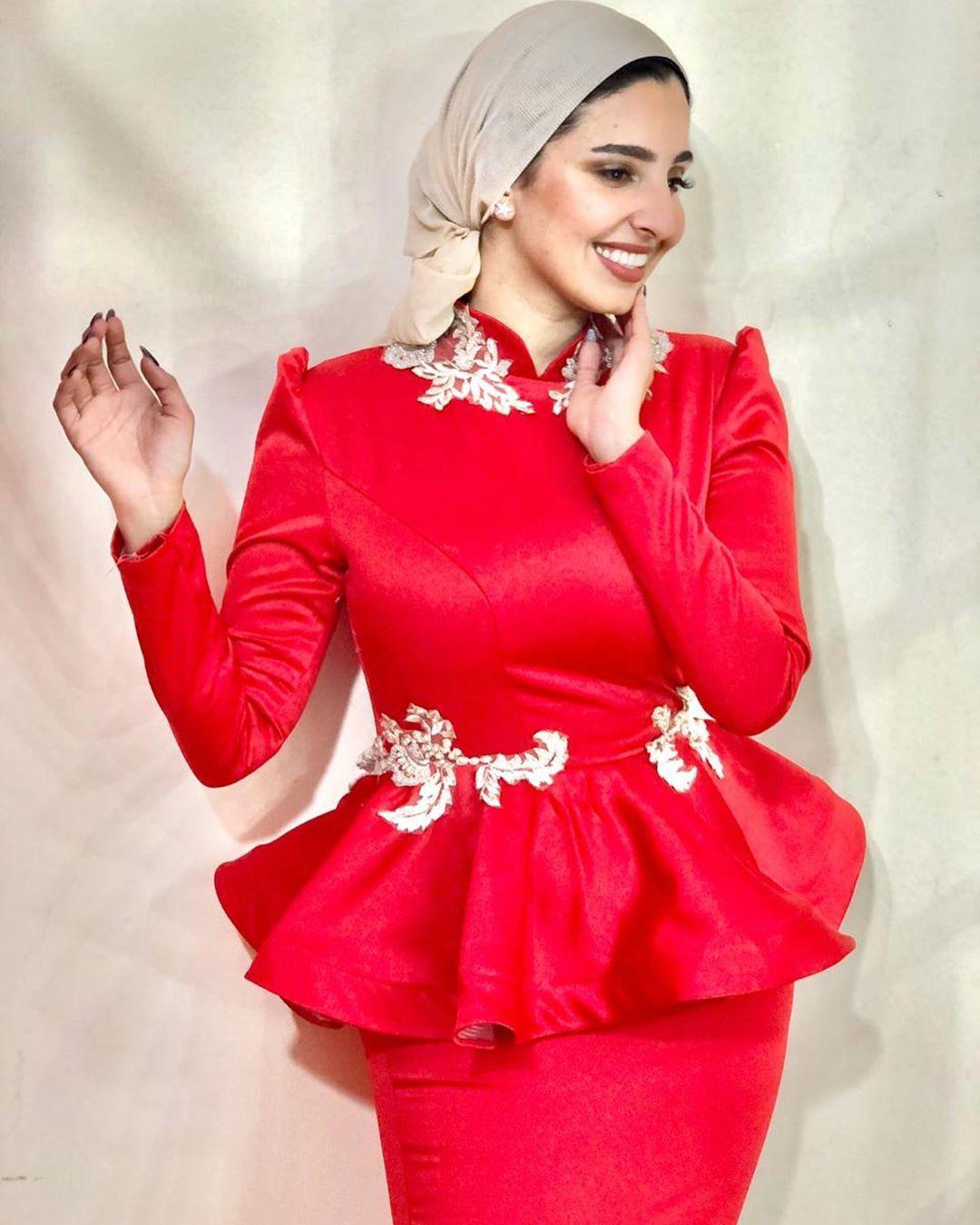 Arabic Evening With Peplum Applique Long Sleeves Party Gowns Vestidos De Novia High Collar Cheap Prom Dresses P18 0510