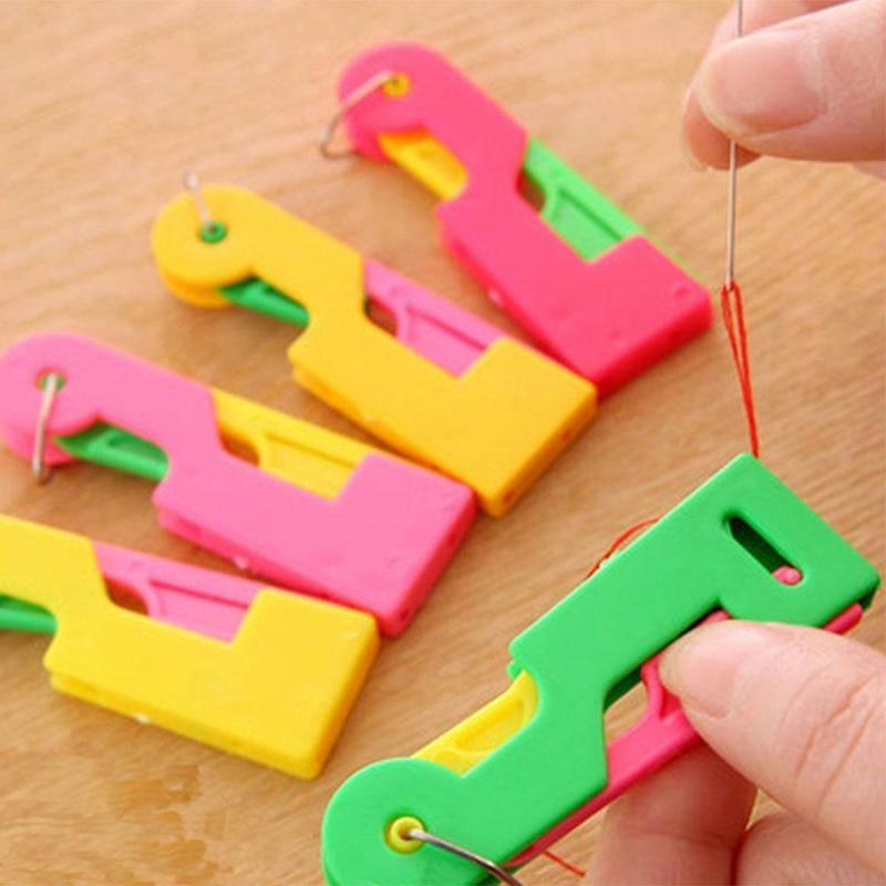 New Sewing Needle Threader Thimble Thread Tool Threader Easy Elderly Sewing Automatic Thread Device Guide Supplies
New Sewing Needle Threader Thimble Thread Tool Threader Easy Elderly Sewing Automatic Thread Device Guide Supplies