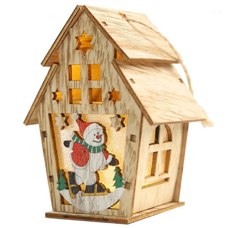 Double Roof Gift Lanyard Christmas Tree Kids Wooden House Durable DIY Old Man Decoration With Light Portable Hanging1
Double Roof Gift Lanyard Christmas Tree Kids Wooden House Durable DIY Old Man Decoration With Light Portable Hanging1