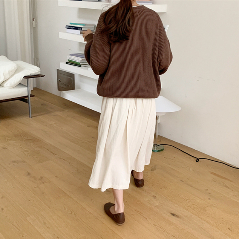 Colorfaith New Autumn Winter Women's Sweaters Pullover Stylish Oversize Minimalist Solid Lady Pink Sweet Tops SW18129 201223