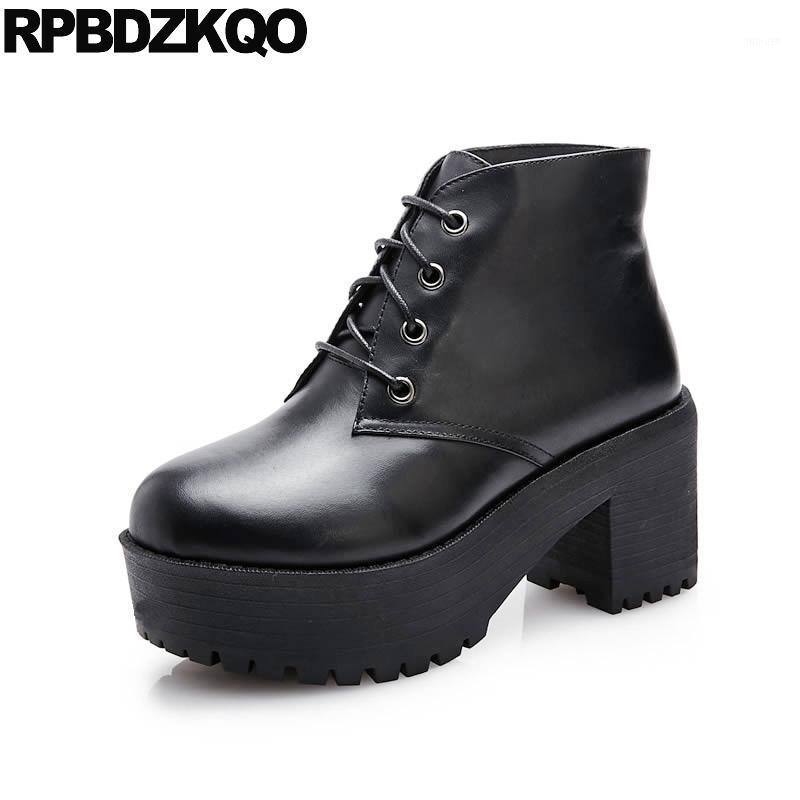 Elevator Lace Up Genuine Leather Autumn Harajuku Platform Brand Women Winter Boots Ankle Fur Black Booties Chunky Fall Short New1
Elevator Lace Up Genuine Leather Autumn Harajuku Platform Brand Women Winter Boots Ankle Fur Black Booties Chunky Fall Short New1