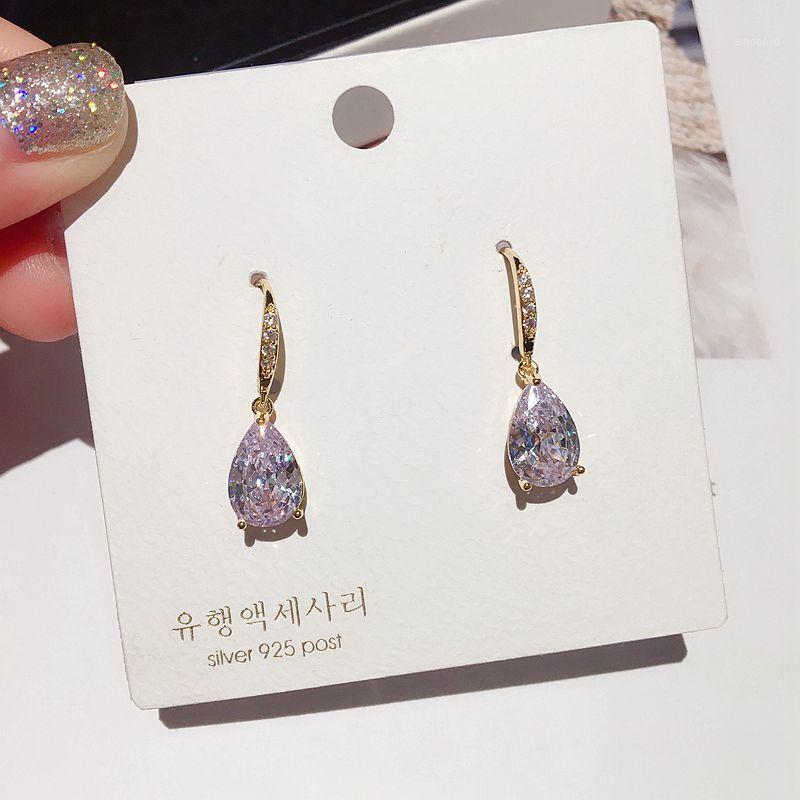 Dangle & Chandelier High-end Water Drop Earrings Gold/Silver Color Cubic Zircon Luxury Women Jewelry1
Dangle & Chandelier High-end Water Drop Earrings Gold/Silver Color Cubic Zircon Luxury Women Jewelry1