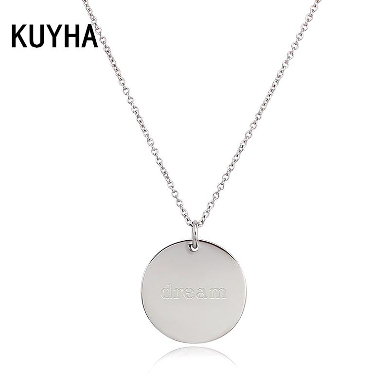 Pendant Necklaces Laser Name Necklace Silver Color Engraved Collier Femme Collar Fashion Stainless Steel Jewelry
Pendant Necklaces Laser Name Necklace Silver Color Engraved Collier Femme Collar Fashion Stainless Steel Jewelry