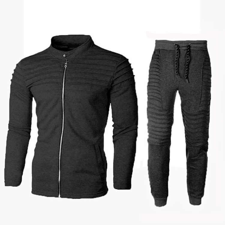 New Tracksuit Hoodie Autumn Clothes fashion Hoodies Pants Sets Two Pieces Set Fashion Hooded Sweatshirts Sportswear Men T200821