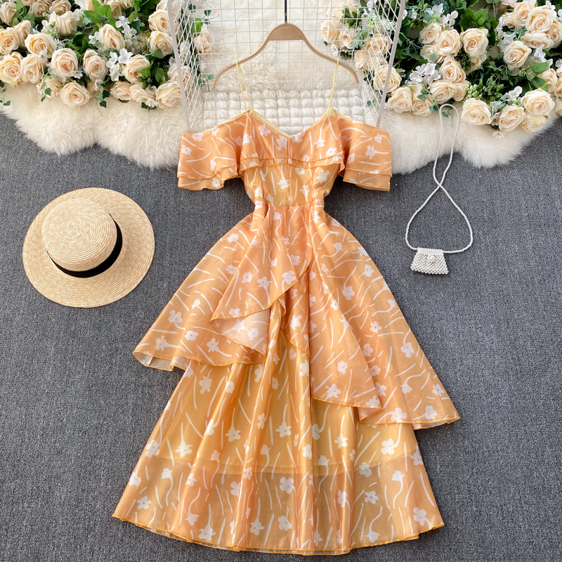 2021 New Sloppy singiny ruffles girdle women's dress neck dressed party stylish summer line off the shoulder boho impression GAXN, Pink
2021 New Sloppy singiny ruffles girdle women's dress neck dressed party stylish summer line off the shoulder boho impression GAXN, Pink
