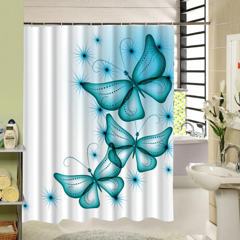 New Polyester Fabric Shower Curtain Purple Waterproof Home Bathroom Curtains Butterfly Bath Curtain For Bathroom Decor
New Polyester Fabric Shower Curtain Purple Waterproof Home Bathroom Curtains Butterfly Bath Curtain For Bathroom Decor
