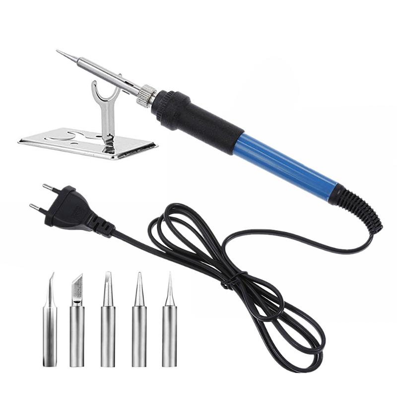 Adjustable Temperature Electric Soldering Iron Kit 220V 110V 60W Welding Solder Rework Station Heat Pencil Repair Tool Set
Adjustable Temperature Electric Soldering Iron Kit 220V 110V 60W Welding Solder Rework Station Heat Pencil Repair Tool Set