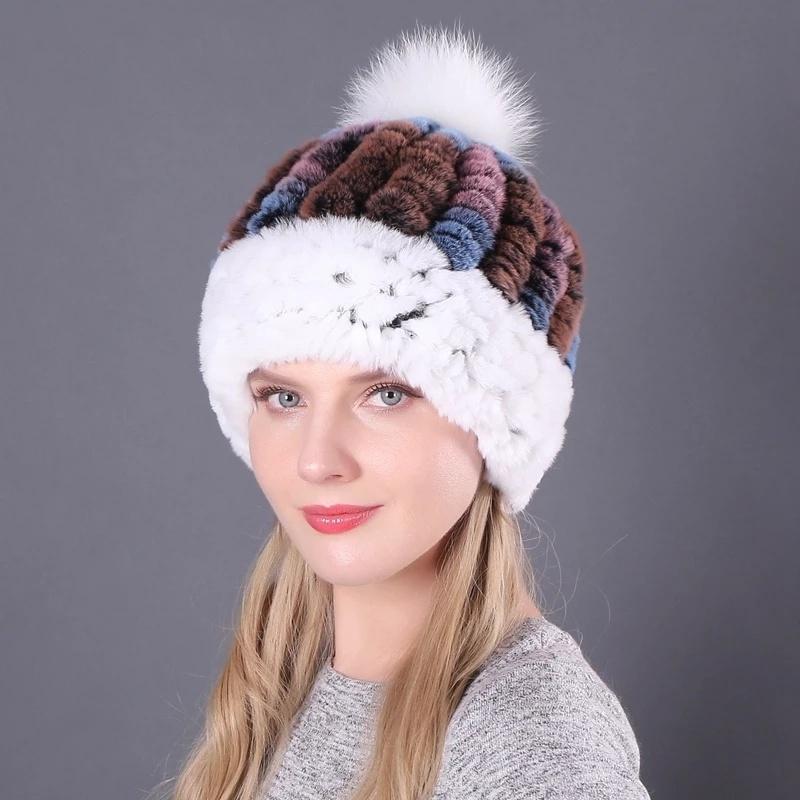 Winter Russian Natural Rex Fur Hat Women Elasitc Warm Soft Handmade Knitted Fur Caps Hats, 03
Winter Russian Natural Rex Fur Hat Women Elasitc Warm Soft Handmade Knitted Fur Caps Hats, 03