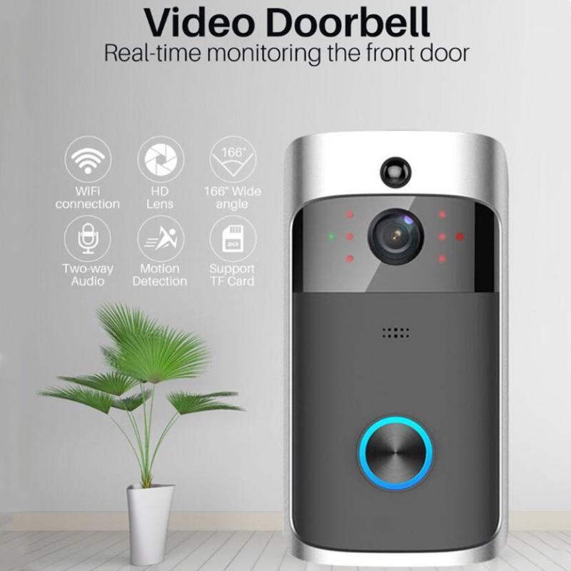 1080P WiFi Video Doorbell Tuya Smart Doorbell Security Camera Door with PIR Motion Detect Twoway Intercom Alexa Doorbells Google1
1080P WiFi Video Doorbell Tuya Smart Doorbell Security Camera Door with PIR Motion Detect Twoway Intercom Alexa Doorbells Google1