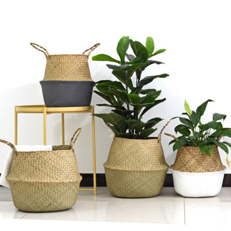 Handmade Wickerwork Storage Baskets Foldable Laundry Straw Patchwork Wicker Rattan Seagrass Belly Garden Flower Pot Planter Basket
Handmade Wickerwork Storage Baskets Foldable Laundry Straw Patchwork Wicker Rattan Seagrass Belly Garden Flower Pot Planter Basket