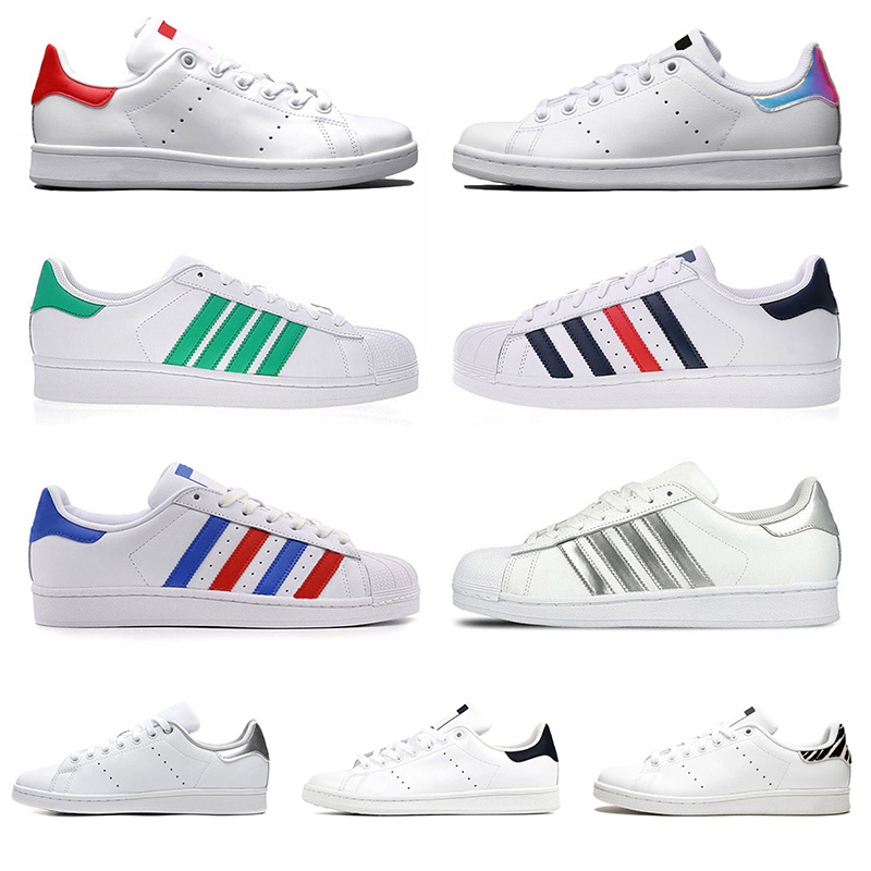 Top Fashion Stan Smith Superstars Men Women Flat Casual Shoes 2021 New Designer Sneakers Superstar Black White Laser Silver Platform 36-45
Top Fashion Stan Smith Superstars Men Women Flat Casual Shoes 2021 New Designer Sneakers Superstar Black White Laser Silver Platform 36-45