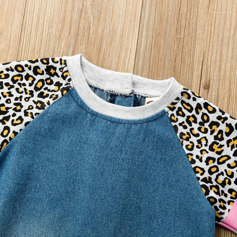 Baby / Toddler Splice Denim Dress1, Blue