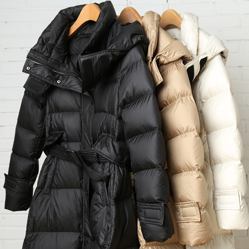 DEAT Winter Women New Long Sleeve Hooded Thicking Office Lady With Waistband Slim White Duck Down Jacket RC312 201103, Black
DEAT Winter Women New Long Sleeve Hooded Thicking Office Lady With Waistband Slim White Duck Down Jacket RC312 201103, Black