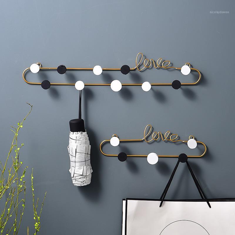 Gold Metal Love Wall Mounted Key Hanger 7 Hook Necklace Holder Necklace Organizer Hanging Rack Entryway Storage Entrance Decor1
Gold Metal Love Wall Mounted Key Hanger 7 Hook Necklace Holder Necklace Organizer Hanging Rack Entryway Storage Entrance Decor1