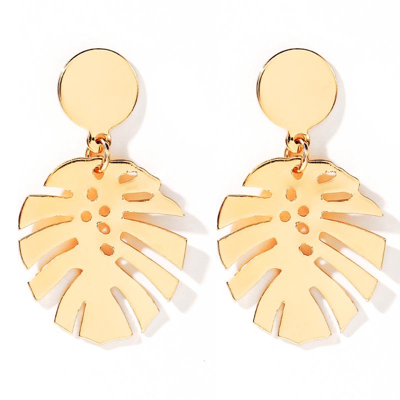 WYBU Leaf Earrings Street Style Fresh Metal Texture Palm Leaf Drop Dangle Earrings Boyish Chic Earing for Women and Girls
WYBU Leaf Earrings Street Style Fresh Metal Texture Palm Leaf Drop Dangle Earrings Boyish Chic Earing for Women and Girls