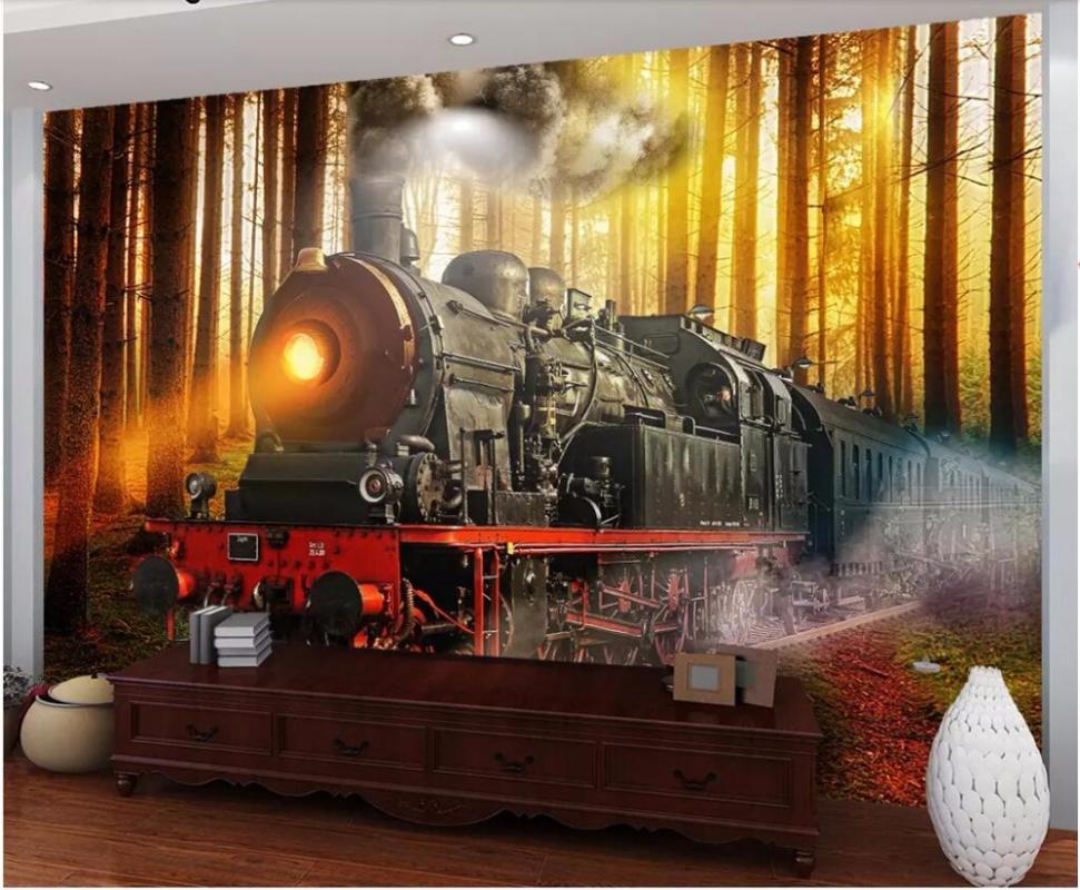 custom photo 3d wallpaper Fantasy forest train smoke living room Home decor background 3d wall murals wallpaper for walls 3 d, As pic
custom photo 3d wallpaper Fantasy forest train smoke living room Home decor background 3d wall murals wallpaper for walls 3 d, As pic