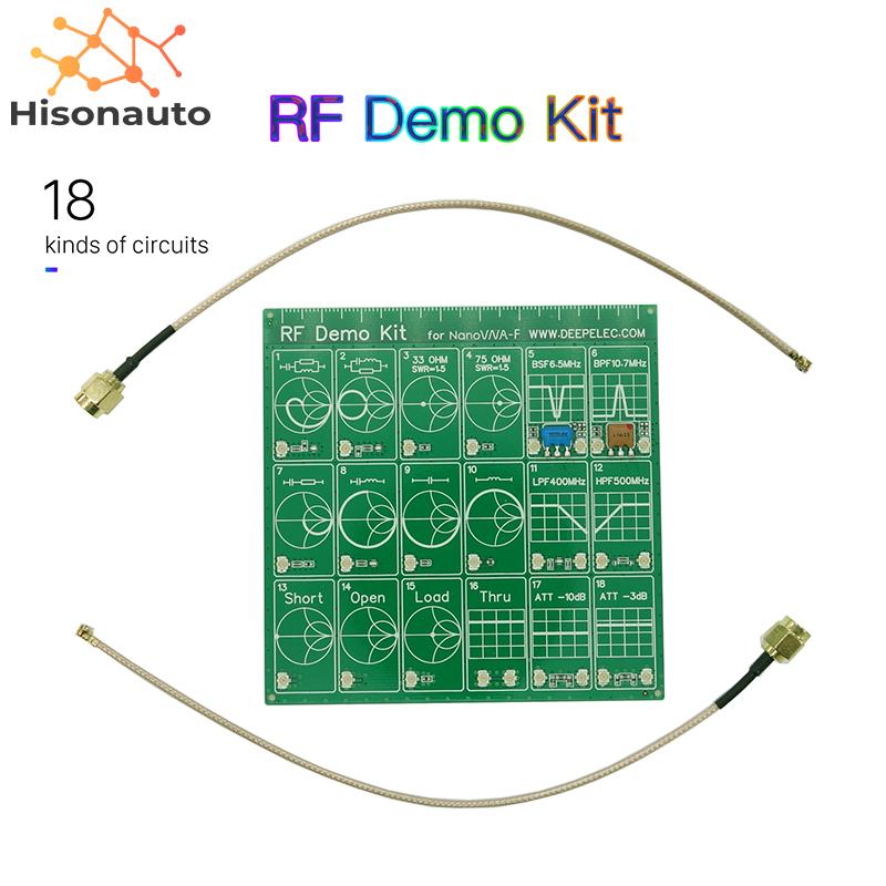 NanoVNA RF Test Board RF Demo Kit NanoVNA Test Board Vector Filter Attenuator For NanoVNA-F H009
NanoVNA RF Test Board RF Demo Kit NanoVNA Test Board Vector Filter Attenuator For NanoVNA-F H009