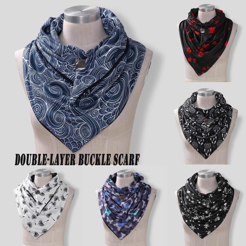 Fashion Women Scarves Leaves Butterflies Printing Soft Wrap Casual Warm Scarves Shawls Leisure Comfy Double-Layer Buckle Scarf
Fashion Women Scarves Leaves Butterflies Printing Soft Wrap Casual Warm Scarves Shawls Leisure Comfy Double-Layer Buckle Scarf