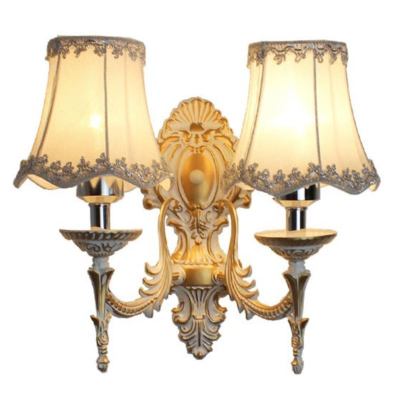 European Fabric Alloy Bedroom Wall Light Corridor Elegant Torch Wedding Room Classical Wall Sconce Hallway Porch Lighting
European Fabric Alloy Bedroom Wall Light Corridor Elegant Torch Wedding Room Classical Wall Sconce Hallway Porch Lighting