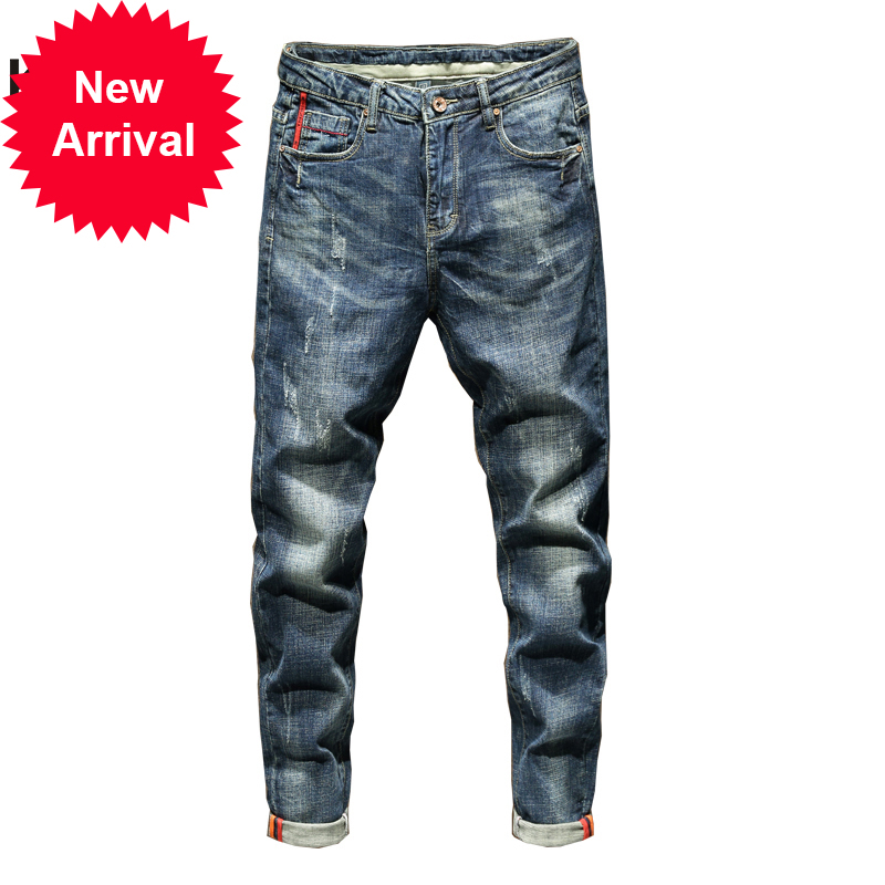 KSTUN Slim Fit Autumn and Winter Retro Blue Stretch Fashion Pockets Desinger Men Fashions Casaul Man Jeans Brand 2019
KSTUN Slim Fit Autumn and Winter Retro Blue Stretch Fashion Pockets Desinger Men Fashions Casaul Man Jeans Brand 2019