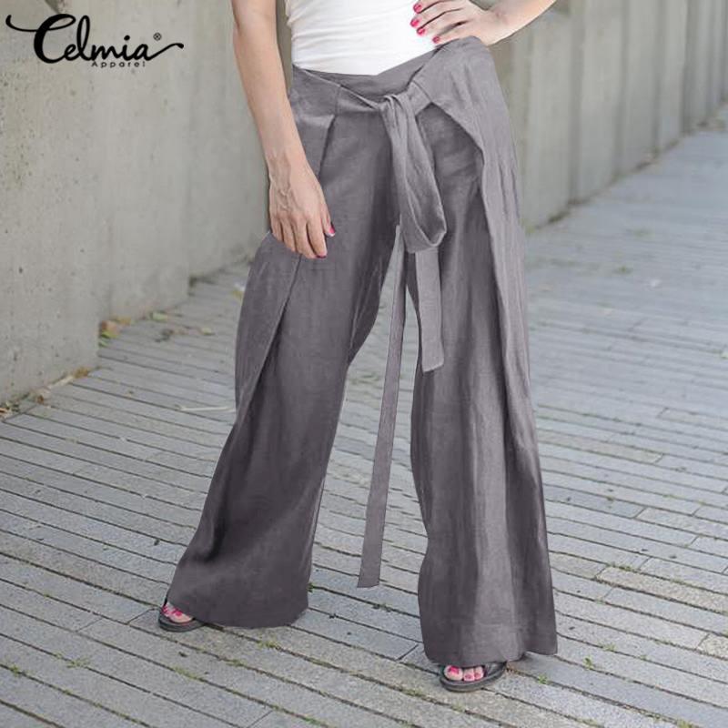 Celmia Women Sexy High Waist Pants Fashion Wide Leg Trousers Loose Solid Long Palazzo Casual Belted Work Pantalon Plus Size 5XL, Army green
Celmia Women Sexy High Waist Pants Fashion Wide Leg Trousers Loose Solid Long Palazzo Casual Belted Work Pantalon Plus Size 5XL, Army green