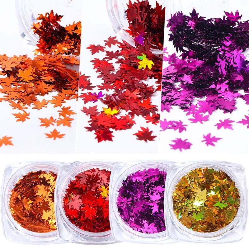 2021 New Nail Art Accessories Autumn Thanksgiving Nail Maple Leaf Glitter Sequin Laser Gradient Color nail
2021 New Nail Art Accessories Autumn Thanksgiving Nail Maple Leaf Glitter Sequin Laser Gradient Color nail