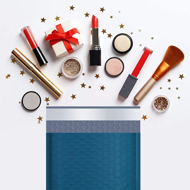Packaging Bags 50PCS Navy Blue Poly Bubble Mailers Bag For Small Business Envelopes