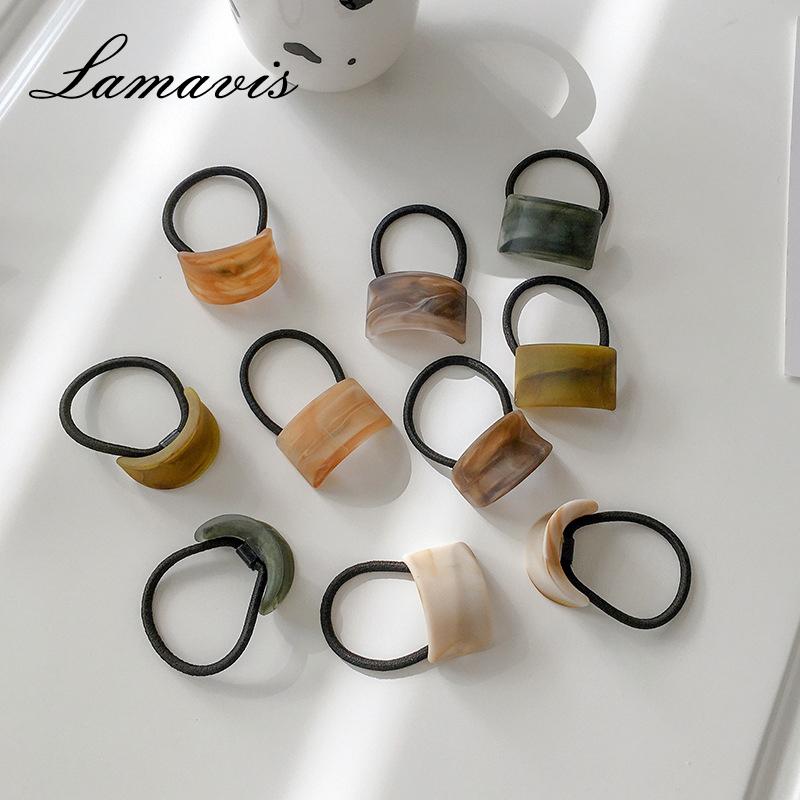 Simple And Fashionable Frosted Wood Grain Girl Ponytail Hair Loop Geometric Arc High Elastic Female Head Rope A012021
Simple And Fashionable Frosted Wood Grain Girl Ponytail Hair Loop Geometric Arc High Elastic Female Head Rope A012021