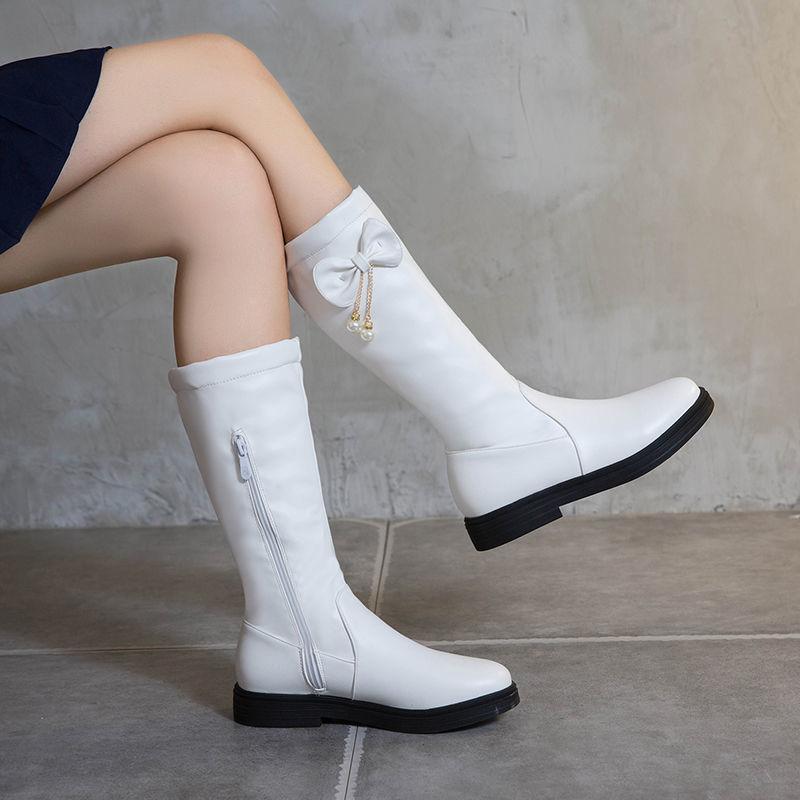 Cresfimix Women Fashion Sweet White Pu Leather Round Toe Autumn Bow Tie Boots Lady Cool Black Boots Vrouwen Laarzen B6597
Cresfimix Women Fashion Sweet White Pu Leather Round Toe Autumn Bow Tie Boots Lady Cool Black Boots Vrouwen Laarzen B6597