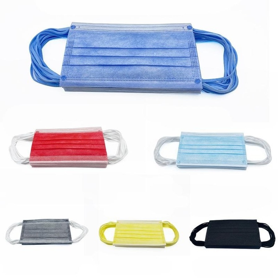 Pink Stock Colorful Black 3-layer Filter Disposable Face Masks Non-woven Mouth Masks Pm2.5 Anti Pollution Anti-dust Unisex Protective Safety
Pink Stock Colorful Black 3-layer Filter Disposable Face Masks Non-woven Mouth Masks Pm2.5 Anti Pollution Anti-dust Unisex Protective Safety