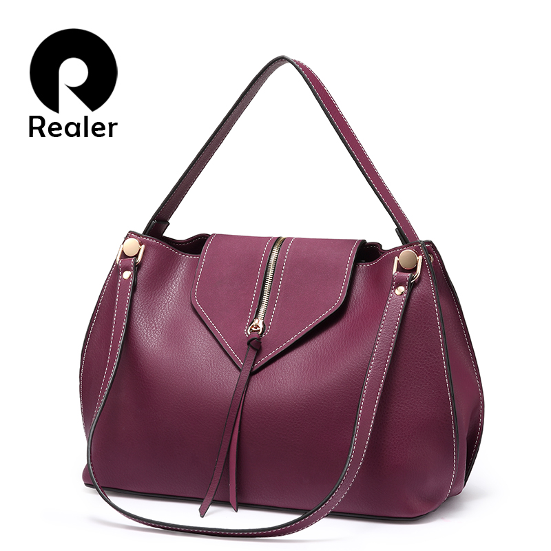 REALER women handbags designer crossbody shoulder bags artificial leather high quality hobos ladies totes messenger bags female, White
REALER women handbags designer crossbody shoulder bags artificial leather high quality hobos ladies totes messenger bags female, White