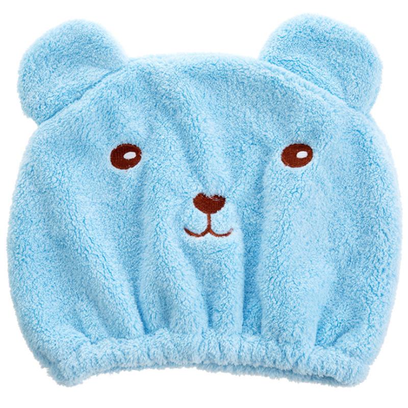 Dry Hair Cap Head Wrap Strong Absorbing Cute Bear Towel Soft Hat Shower Quick-dry Cartoon
Dry Hair Cap Head Wrap Strong Absorbing Cute Bear Towel Soft Hat Shower Quick-dry Cartoon
