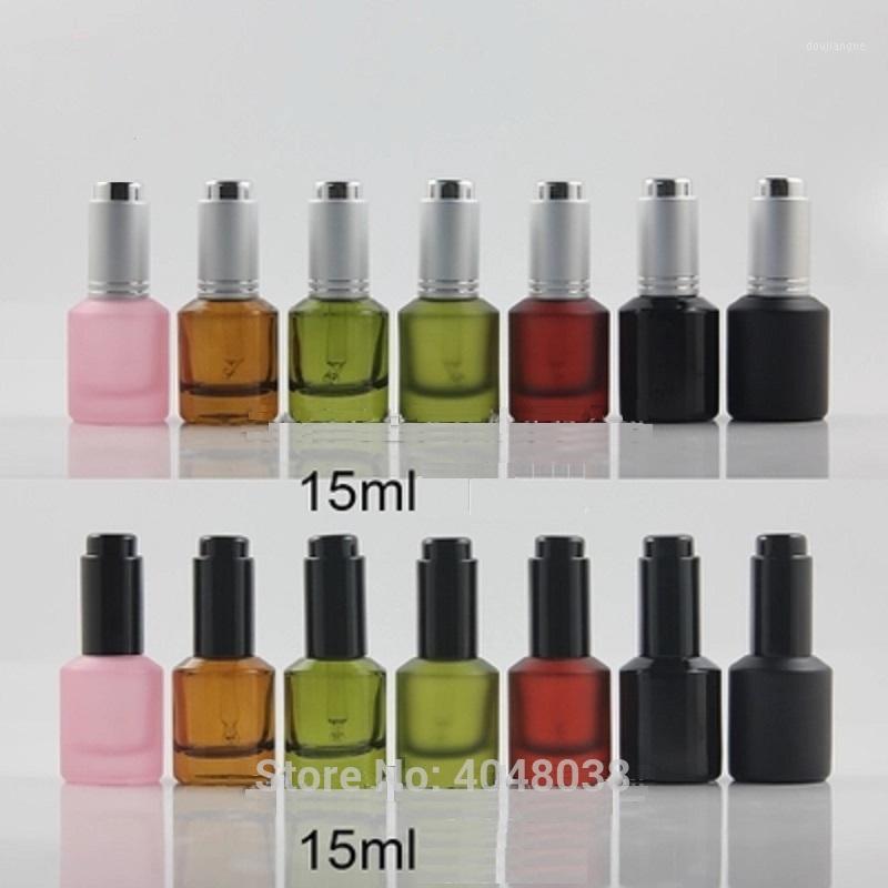 15ML Glass Dropper Bottle Essential Oil Refillable Bottles Amber Black Pink Green Vial with Black Silver Pusher Pump 20pcs1
15ML Glass Dropper Bottle Essential Oil Refillable Bottles Amber Black Pink Green Vial with Black Silver Pusher Pump 20pcs1