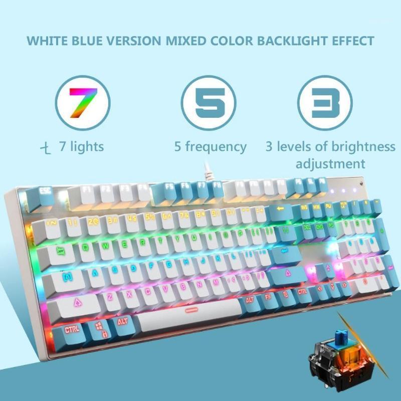 G30 Wired Backlit Splash-proof Mechanical Gaming Keyboard for Desktop Computer1
G30 Wired Backlit Splash-proof Mechanical Gaming Keyboard for Desktop Computer1