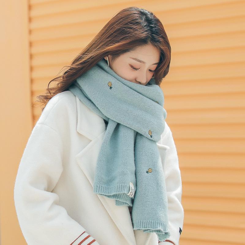 Double-sided Embroidery Pineapple Scarf Female Warm Scarf Shawl Sjaals Voor Dames Echarpe Femme Men Sciarpa Donna
Double-sided Embroidery Pineapple Scarf Female Warm Scarf Shawl Sjaals Voor Dames Echarpe Femme Men Sciarpa Donna
