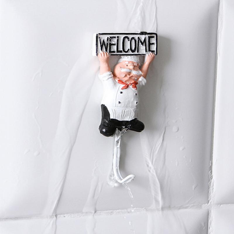 1Pc Key Decor Hook Powerful Resin Paste Tight Holder Hanger Adhesive Seamless Kitchen Cartoon Chef Style Wall Cord Storage Rack
1Pc Key Decor Hook Powerful Resin Paste Tight Holder Hanger Adhesive Seamless Kitchen Cartoon Chef Style Wall Cord Storage Rack