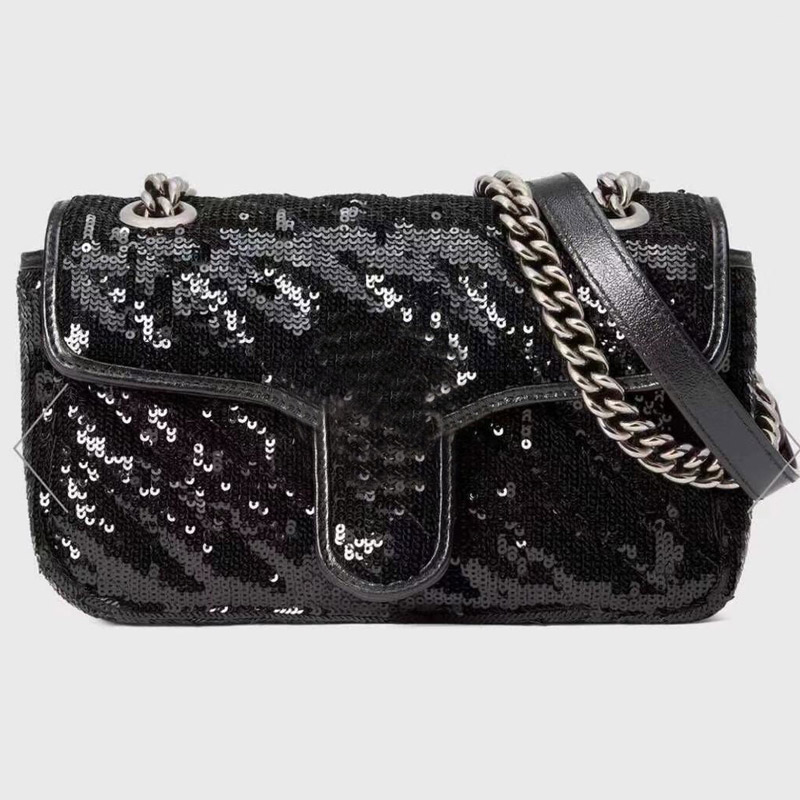 Women Chain Crossbody Bag Handbag Purse Lady Shoulder Bags Fashion Bead Decoration Sequins Hasp Plain Letter High Quality Free Shipping, Black
Women Chain Crossbody Bag Handbag Purse Lady Shoulder Bags Fashion Bead Decoration Sequins Hasp Plain Letter High Quality Free Shipping, Black