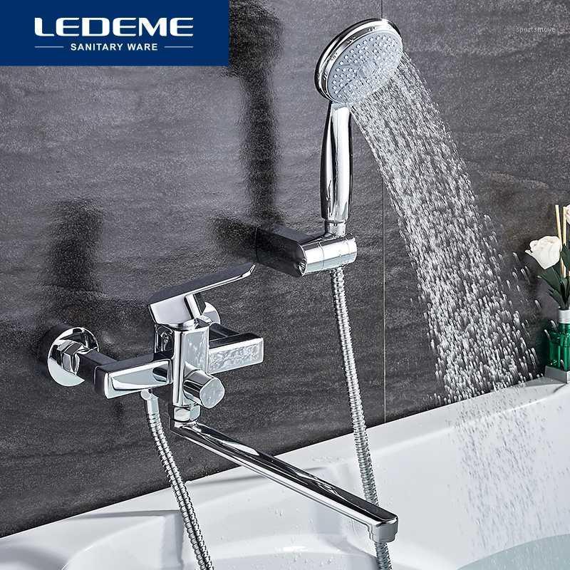 LEDEME Shower Faucet Set Bathroom Brass Bathtub Shower Faucet Bath Tap Chrome Plated Head Wall Mixer Tap L22331
LEDEME Shower Faucet Set Bathroom Brass Bathtub Shower Faucet Bath Tap Chrome Plated Head Wall Mixer Tap L22331