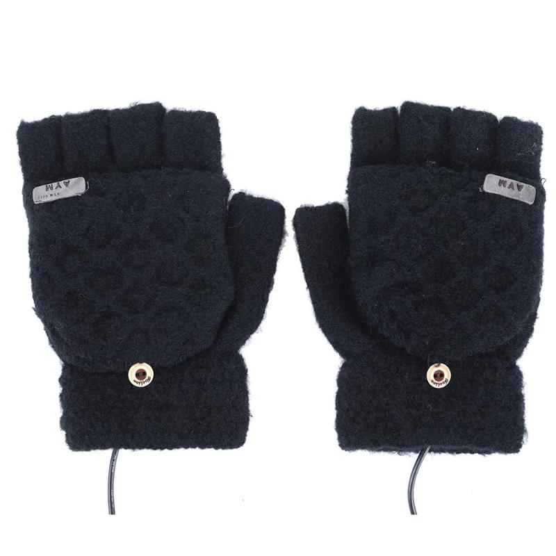 4 Color Adjustable USB Heated Gloves Knitted Heating Gloves Winter Durable Battery Powered Hunting Sports Heated, Black
4 Color Adjustable USB Heated Gloves Knitted Heating Gloves Winter Durable Battery Powered Hunting Sports Heated, Black